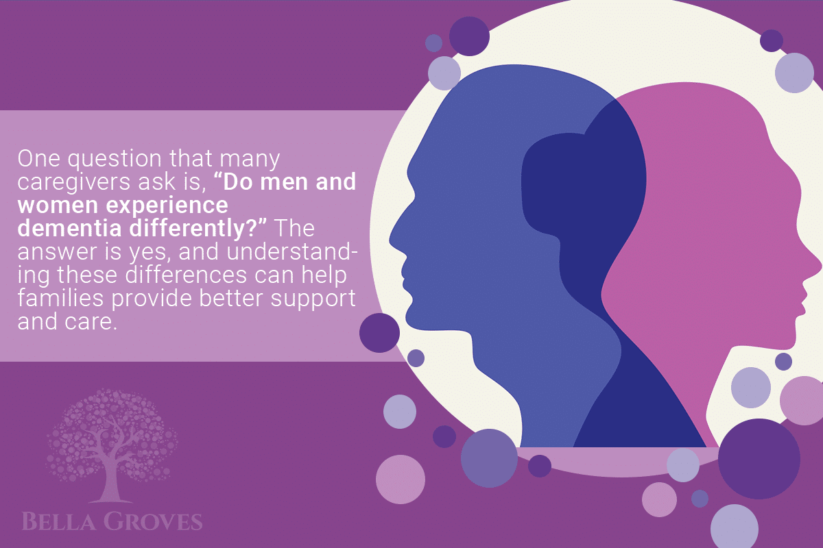 do men and women experience dementia differently